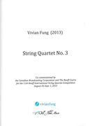String Quartet No. 3 (2013).
