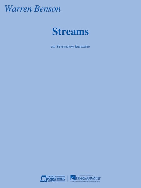 Streams : For Percussion Ensemble.