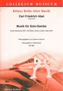 Musik Für Solo-Gambe : Neue Ausgabe Im Altschlüssel / edited by Susanne Heinrich.