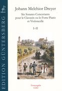 Six Sonates Concertantes, Nos. I-II : Pour le Clavecin Ou le Forte Piano Et Violoncelle.