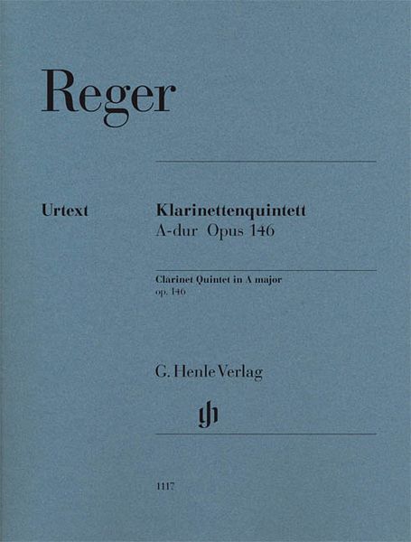 Klarinettenquintett A-Dur, Op. 146 / edited by Michael Kube.