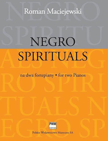 Negro Spirituals : For Two Pianos.