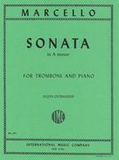 Sonata In A Minor : For Trombone and Piano.