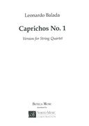 Caprichos No. 1 : For Guitar and String Quartet (2006).
