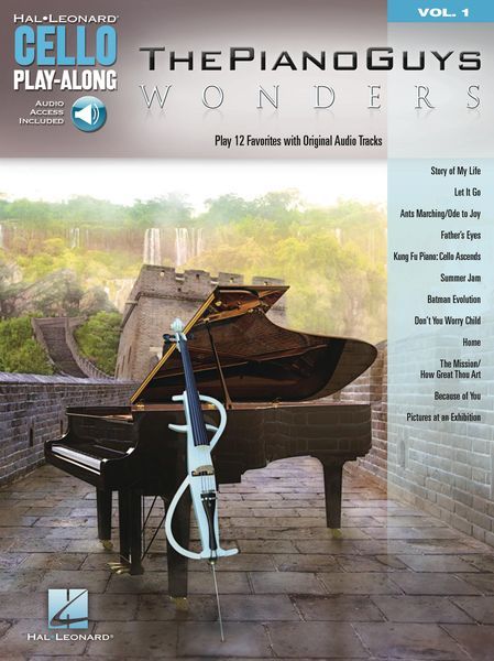 Piano Guys - Wonders : Hal Leonard Cello Play-Along.