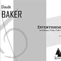 Divertissement : For Clarinet, Violin, Cello and Piano.