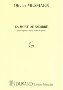 Mort Du Nombre : Soprano, Tenor, Violon Et Piano (1978 Revision).
