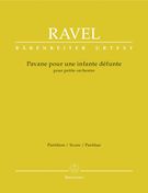 Pavane Pour Une Infante Defunte : Pour Petit Orchestre / edited by R. Beck and D. Woodfull-Harris.