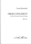 Oboe Concerto : For Oboe, Percussion, Piano and Strings.
