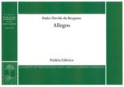 Allegro In Do : For Piano, Four Hands / edited by Marco Ruggeri.