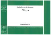 Allegro Moderato In Do : For Organ / edited by Marco Ruggeri.