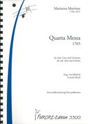 Quarta Messa : Für Soli, Chor und Orchester (1765) / edited by Conrad Misch.