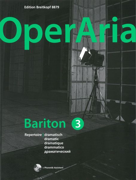 Operaria - Das Repertoire Für Alle Stimmgattungen : Bariton, Band 3 - Dramatisch.