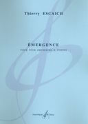 Emergence : Piece Pour Orchestre A Cordes.