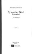 Symphony No. 4 (Lausanne) : For Orchestra (1992).
