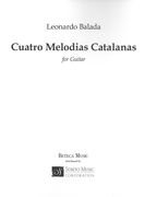 Cuatro Melodias Catalanas : For Guitar (1978).