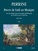 Pieces De Luth En Musique Avec Des Regles Pour Les Toucher Parfaitement Sur le Luth.