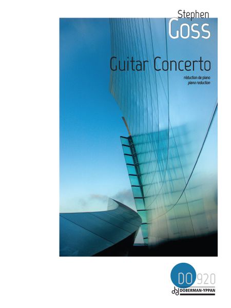 Guitar Concerto (2012) : reduction For Guitar and Piano.