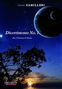 Divertimento No. 1 : For 2 Clarinets and Piano.