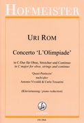 Concerto - l'Olimpiade : Für Oboe, Streicher und Continuo - Piano reduction.