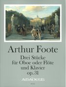 Drei Stücke, Op. 31 : Für Oboe Oder Flöte und Klavier / edited by Bernhard Päuler.
