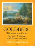 Triosonate In C-Dur : Für Zwei Violinen und Basso Continuo / edited by Harry Joelson.
