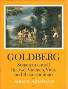 Sonate In C-Moll : Für Zwei Violinen, Viola und Basso Continuo / Ed. Harry Joelson.