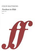 Nowhere To Hide : For Piano Trio (2013).