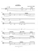 Rendition : For Bass Clarinet In B Flat and Piano (2006).