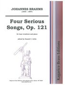Four Serious Songs : For Bass Trombone and Piano.