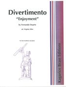 Divertimento (Enjoyment) : For Bass Trombone and Piano.