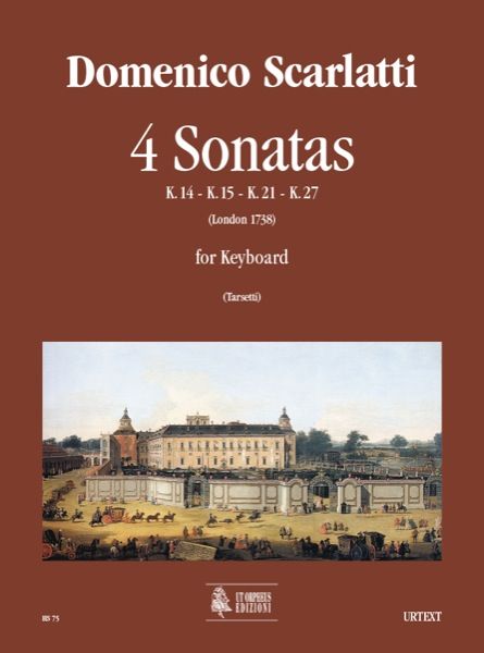 4 Sonatas, K. 14, 15, 21 and 27 : For Keyboard.
