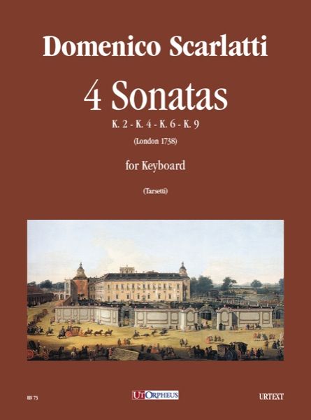 4 Sonatas, K. 2, 4, 6 and 9 : For Keyboard.