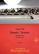 Sonate : Für Flöte Solo (1986).