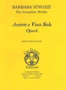 Ariette A Voce Sola, Op. 6 / edited by Richard Kolb.