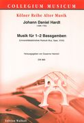 Musik Für 1-2 Bassgamben (Universitätsbibliothek Rostock Mus. Saec. XVIII) / Ed. Susanne Heinrich.