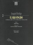 Hijo Fingido : Comedia Lirica En Un Prologo Y Dos Actos / edited by Ramon Sobrino.