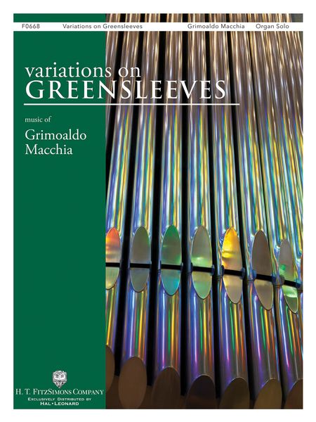Variations On Greensleeves : For Organ Solo.