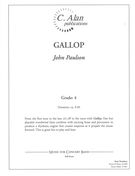 Gallop : For Concert Band.