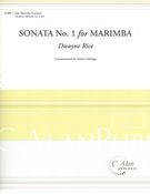 Sonata No. 1 : For Marimba.
