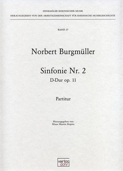 Sinfonie Nr. 2 D-Dur, Op. 11.