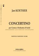 Concertino, Op. 74 : For Horn & String Orchestra.