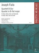 Quartett B-Dur : Für Oboe, Violine, Viola und Violoncello / edited by Peter Wuttke.