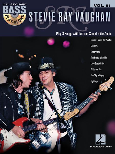 Stevie Ray Vaughan : Play 8 Songs With Tab and Sound-Alike Audio.