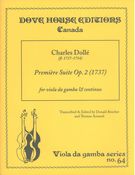 Premiere Suite, Op. 2 : For Viola Da Gamba and Basso Continuo (1737) / Ed. Donald Beecher.