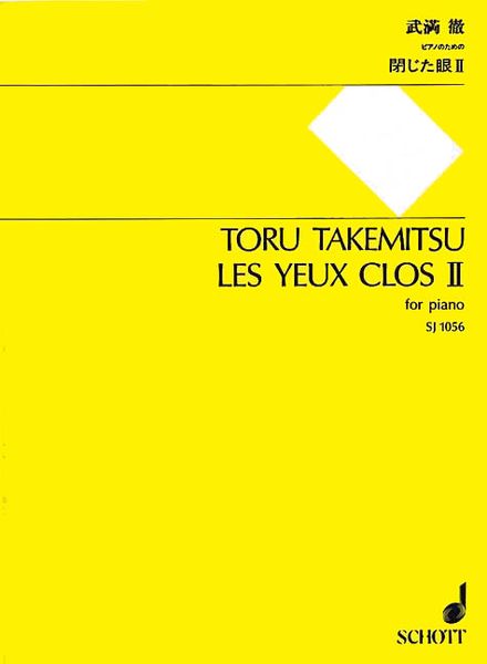 Yeux Clos II : For Piano.