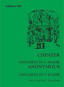 Concerto In C Major : For Two Clarinets, Strings and Basso Continuo.