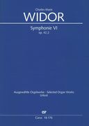 Symphonie VI, Op. 42,2 : Pour Orgue / edited by Georg Koch.