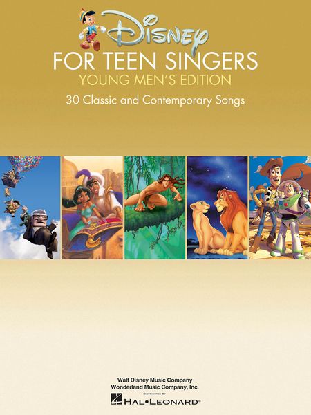 Disney For Teen Singers : Young Men's Edition.