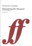 Remembering Mrs Macquarie : For Cello and Didjeridu (2010).